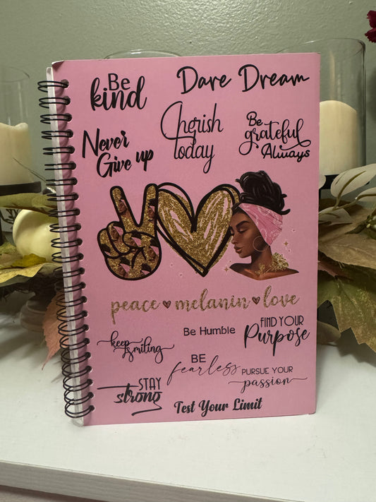 Inspirational Spiral Journal